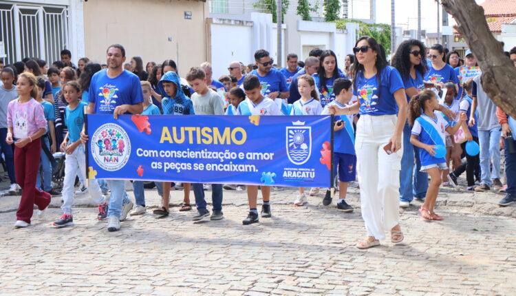 ARACATU REALIZA COM SUCESSO A 3ª CAMINHADA DE CONSCIENTIZAÇÃO DO AUTISMO